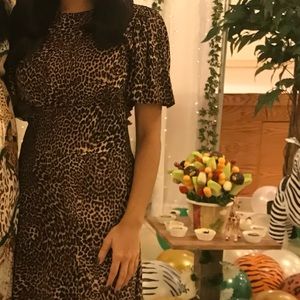 M Store Maxi Animal Print Dress by Sugar Lips size XS
